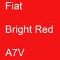 Preview: Fiat, Bright Red, A7V.